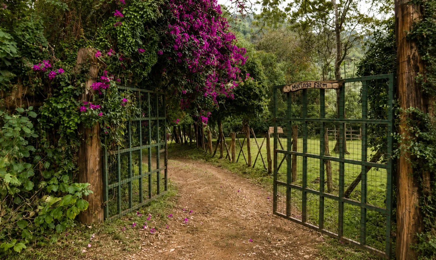 Muringa Farm, le lieu d’accueil d’Astrid et Erick